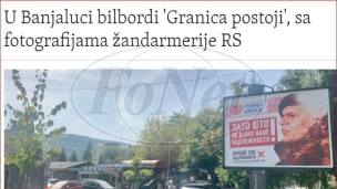 Bilbordi "Granica postoji"